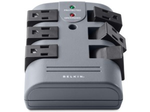 چند راهی برق بلکین مدل Pivot-Plug Surge Protectors BP106000