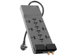 چند راهی برق بلکین مدل Outlet Home/Office Surge Protector with 8-foot cord BE1082008