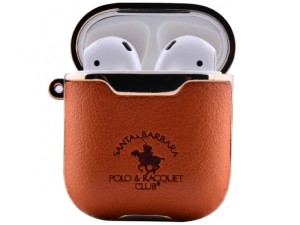 کاور محافظ چرمی ایرپاد سانتا باربارا پولو مدل Leather Case 2nd Edition USACP2LCBW