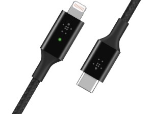 کابل Type-C به Lightning بلکین مدل CAA006bt01.5MBK به طول 1.5 متر