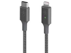 کابل Type-C به Lightning بلکین مدل CAA006bt02.5MBK به طول 2.5 متر