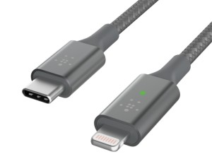 کابل Type-C به Lightning بلکین مدل CAA006bt04H1M به طول 1 متر