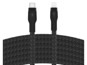 کابل فست شارژ Type-C به Lightning بلکین مدل CAA011bt5M به طول 5 متر