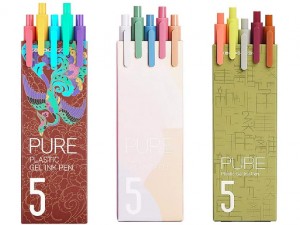 بسته 15 تایی خودکار شیائومی مدل Kaco Pure Plastic Gel Ink Pen K1015