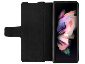 کاور چرمی اورجینال نیلکین مدل Aoge Leather Case مناسب برای گوشی موبایل سامسونگ Z Fold3