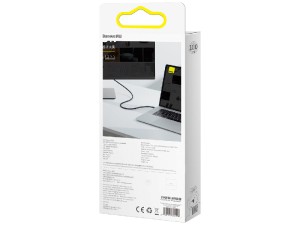 کابل فست شارژ دو سر تایپ سی بیسوس مدل Flash Series USB4.0 Full Featured CASS010014 با قابلیت اتصال به TV