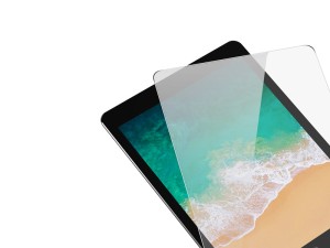 محافظ صفحه نمايش بیسوس مدل Full Tempered Glass SGBL021302 مناسب برای iPad 5 2018 (9.7inch)