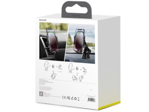 پایه نگهدارنده و شارژر وایرلس بیسوس مدل Light Electric Car Holder Wireless Charger WXHW03-01