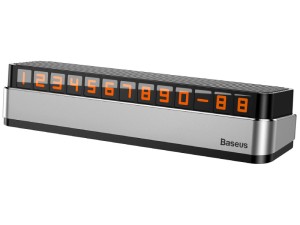 استند شماره نویس مخصوص پارک خودرو بیسوس مدل Moonlight Box Series Temporary Parking Number Plate ACNUM-B0S