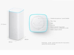 اسپیکر هوشمند شیائومی مدل Mi Smart AI Speaker V2 L15A