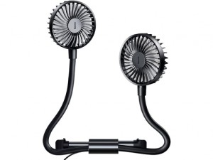 پنکه دو سر داخل خودرو بیسوس مدل Blustery Car Two-Headed Vehicle Fan CXJF-01