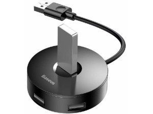 هاب 5 پورت بیسوس مدل Round Box Hub Adapter USB 3.0 CAHUB-F01