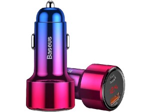 شارژر فندکی 45 وات بیسوس مدل PPS Quick Charging Car Charger CCMLC20C