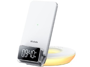 شارژر وایرلس و چراغ خواب رومیزی چندکاره مک دودو مدل CH-1610