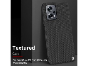 کاور اورجینال نیلکین مدل Textured مناسب برای گوشی موبایل شیائومی Redmi Note 11T Pro/Redmi Note 11T Pro Plus/Poco X4 GT 5G/Redmi K50i 5G