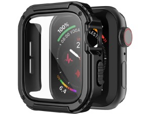 قاب محافظ و گلس لیتو مدل Armor مناسب برای ساعت هوشمند اپل واچ 45mm