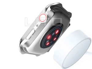 قاب محافظ و گلس لیتو مدل Rock مناسب برای ساعت هوشمند اپل واچ 41mm