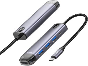 هاب تایپ سی 5 پورت مک دودو مدل HU-7750