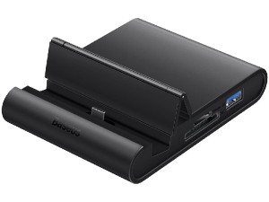 استند و هاب شارژر چندکاره بیسوس مدل Mate Docking Type-C Docking Station Pro BS-OH036 WKMD000001