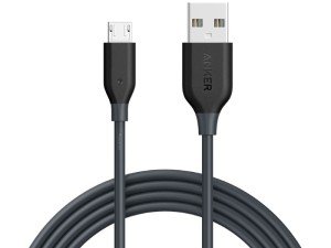 کابل تبدیل USB به microUSB انکر مدل A8133 به طول 1.8 متر