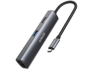 هاب تایپ سی 5 پورت انکر مدل A8338