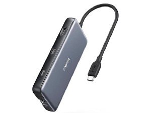 هاب تایپ سی 8 پورت انکر مدل A8383