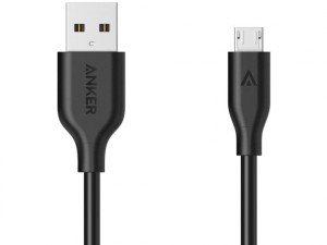 کابل تبدیل USB به microUSB انکر مدل A8232 به طول 0.9 متر