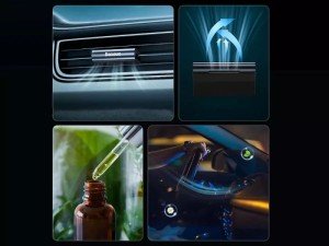 خوشبو کننده هوای خودرو بیسوس مدل Graceful Car Fragrance Lite CNZX010003