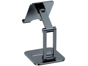 پایه نگهدارنده رومیزی تبلت و گوشی بیسوس مدل  Desktop Biaxial Foldable Metal Stand LUSZ000013