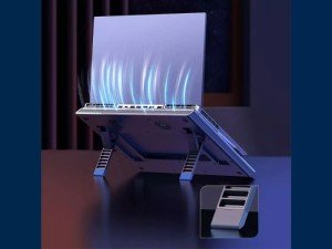 پایه خنک کننده لپ تاپ بیسوس مدل ThermoCool Heat-Dissipating Laptop Stand LUWK000013