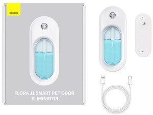 دستگاه بوگیر هوای هوشمند (مخصوص حیوانات خانگی) بیسوس مدل Flora J1 Smart Pet Odor Eliminator ACFJ000002