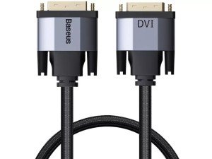 کابل DVI به DVI بیسوس مدل Enjoyment Series DVI Male To DVI Male Cable CAKSX-Q0G به طول 1 متر