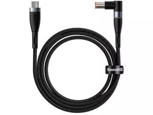 کابل شارژ مغناطیسی سوزنی لپ تاپ لنوو بیسوس مدل Zinc Lenovo Type-C to DC Round Port (7.9*5.5mm) 2m CATXC-Y01