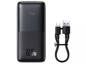 پاوربانک 20000 میلی آمپر بیسوس مدل Bipow Pro Digital Display PPJL010002 توان 22.5 وات  بهمراه کابل تایپ سی
