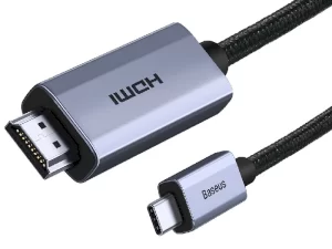 کابل تبدیل Type-C به HDMI بیسوس مدل WKGQ010001 به طول 1 متر