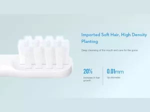 سری یدک مسواک برقی شیائومی مدل Mijia MBS302 Toothbrush Head for T100 Electric (پک 3 عددی)