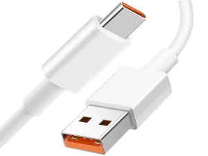 کابل شارژ سریع تایپ سی شیائومی مدل Xiaomi 6A Type-C Fast Charge Cable 1m