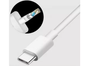 کابل شارژ تایپ‌سی شیائومی مدل Usb-C Data Cable Common Version SJX14ZM 100Cm