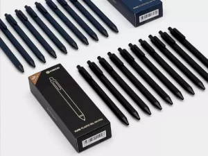 بسته 10 تایی خودکار شیائومی مدل KACO pure Plastic Gel ink Pen 0.5mm K1015