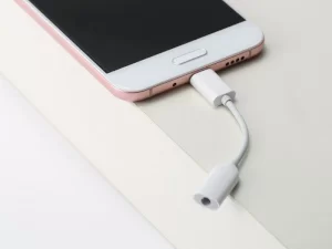 مبدل تایپ سی به پورت AUX شیائومی مدل Xiaomi Type-C To 3.5mm Audio Cable