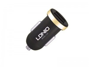 شارژر فندکي الدينيو مدل DL-C22 به همراه کابل MicroUSB