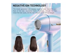 سشوار هوشمند آنیونی شیائومی مدل Smart Anion Enchen Hairdryer 1200W