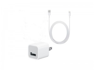 شارژر دیواری اپل مدل A1385 همراه با کابل به طول 1 متر