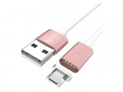 کابل شارژ و انتقال داده مگنتی micro USB سازگار با گوشیهای اندرویدی