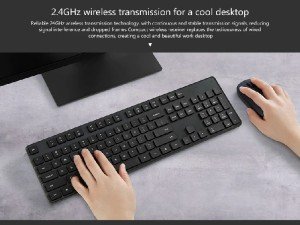 ماوس و کیبورد بی سیم شیائومی مدل Mi Wireless Keyboard and Mouse WXJS01YM