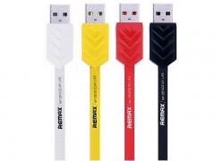 کابل تبديل USB به microUSB ريمکس مدل Fishbone