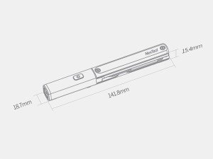 چراغ قوه سه کاره ضدآب شیائومی مدل Multitool Xiaomi Nextool N1 flashlight-scissors-knife