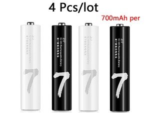 باتری نیم قلمی قابل شارژ شیائومی مدل ZI7 AAA Rechargeable Battery