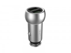 شارژر فندکی الدینیو مدل C401 همراه با کابل Lightning