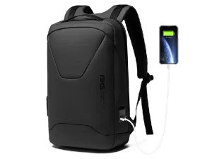 کوله لپ تاپ حرفهای ضد آب و ضد سرقت USB دار بنج مدل BG-22188 مناسب برای لپ تاپ 15.6 اینچی